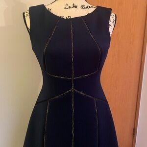 Calvin Klein Cocktail Dress! Navy Blue Size 4
